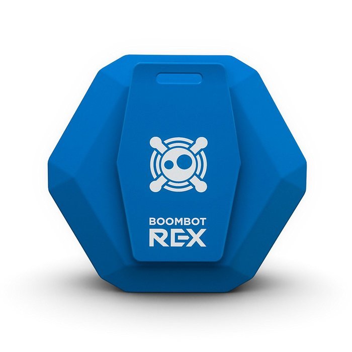 Boombotix - Boombot REX 2.0, Wireless Ultraportable Weatherproof Bluetooth Speaker, Woodgrain N21