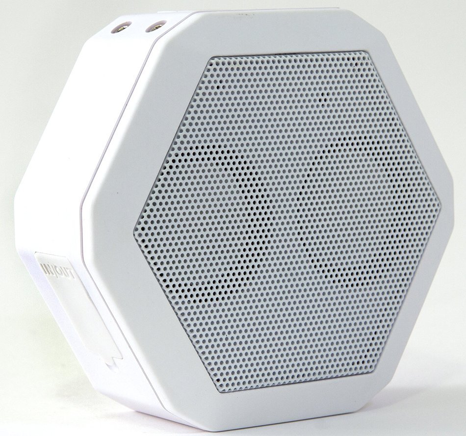 Boombotix - Boombot REX 2.0, Wireless Ultraportable Weatherproof Bluetooth Speaker, Woodgrain N25