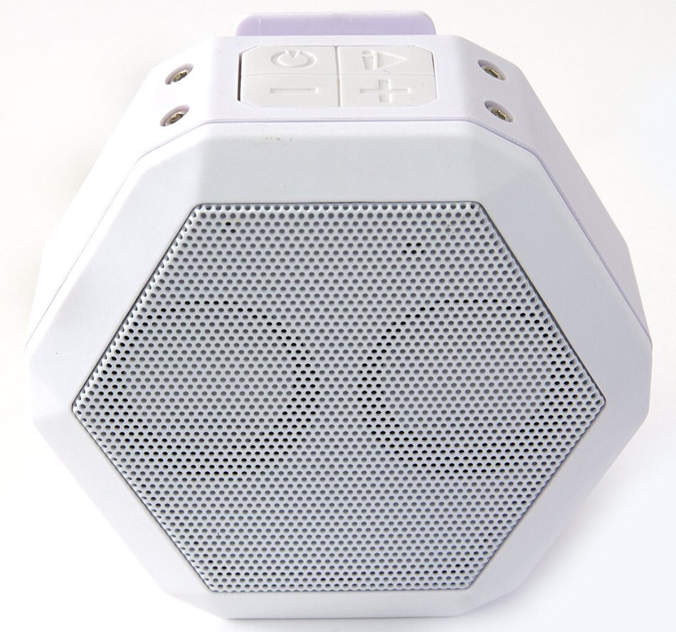 Boombotix - Boombot REX 2.0, Wireless Ultraportable Weatherproof Bluetooth Speaker, Woodgrain N28