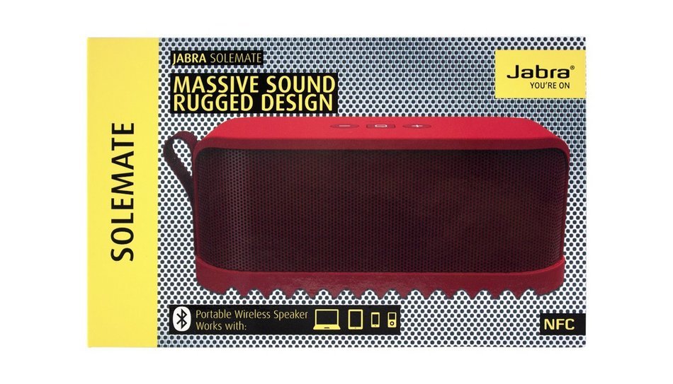 Jabra SOLEMATE Wireless Bluetooth Portable Speaker - Black (Discontinued by Manufacturer) N13