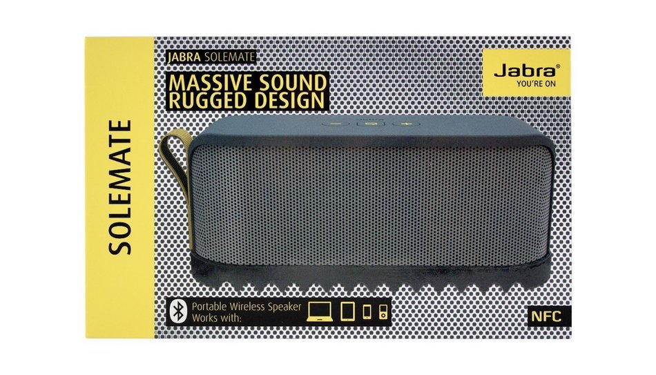 Jabra SOLEMATE Wireless Bluetooth Portable Speaker - Black (Discontinued by Manufacturer) N16
