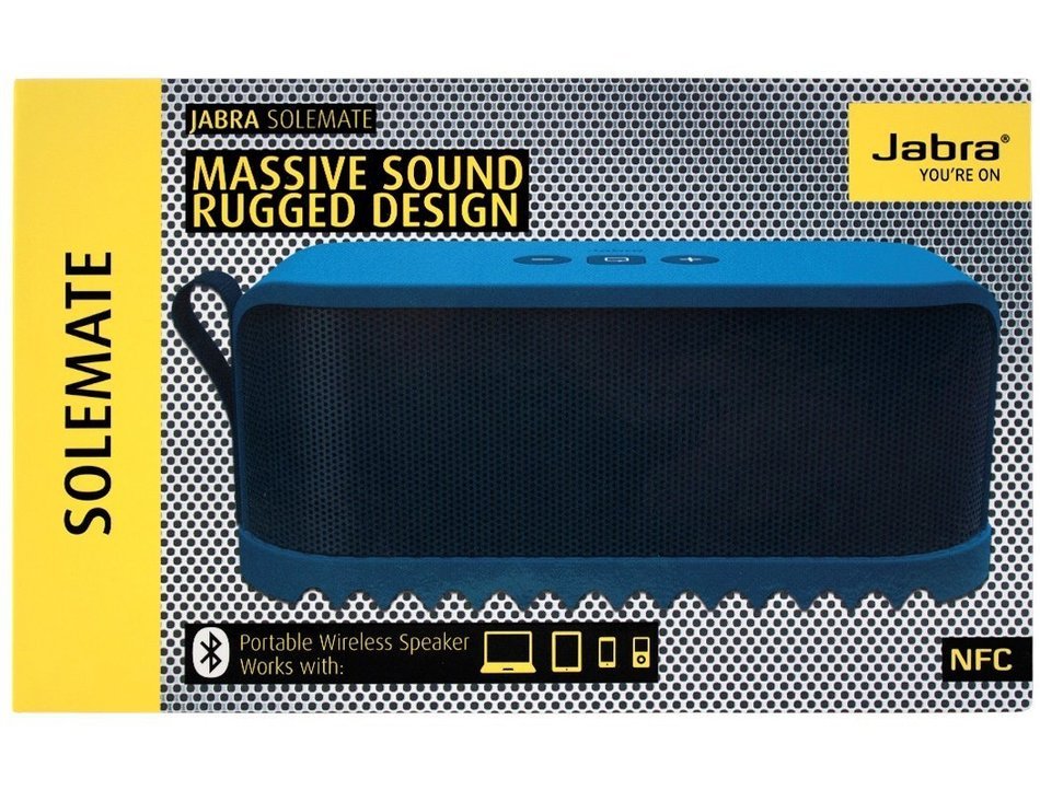 Jabra SOLEMATE Wireless Bluetooth Portable Speaker - Black (Discontinued by Manufacturer) N31
