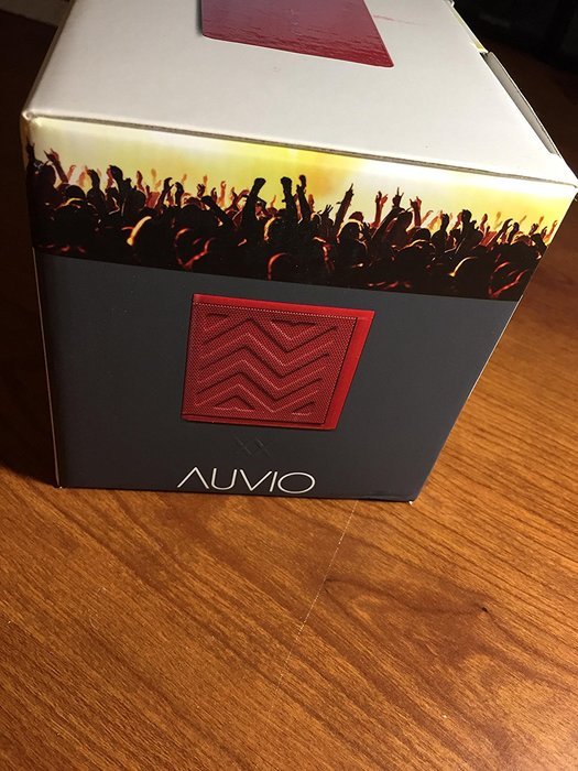 Auvio PBT600 Portable Bluetooth Speaker (Red) N5