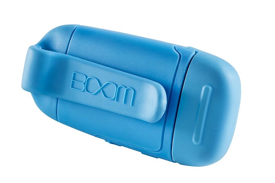 Polk Audio BITE-A Boom Bit Waterproof Wearable Bluetooth Speaker, Blue N2