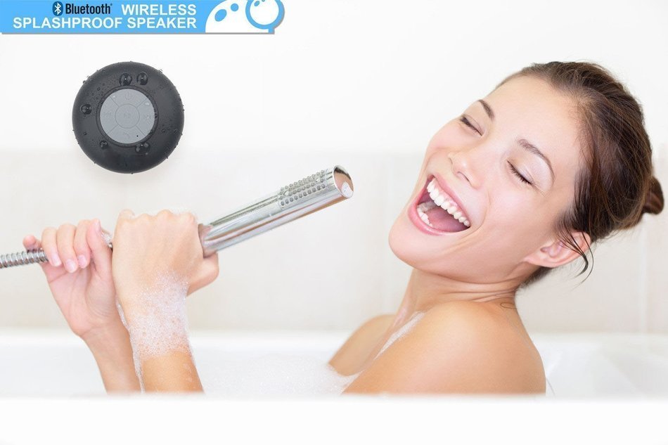 XMANX Bluetooth Speaker X01, Waterproof Shockproof Dustproof Silicone Set For Shock Absorption Sucker Cup Shower... N4