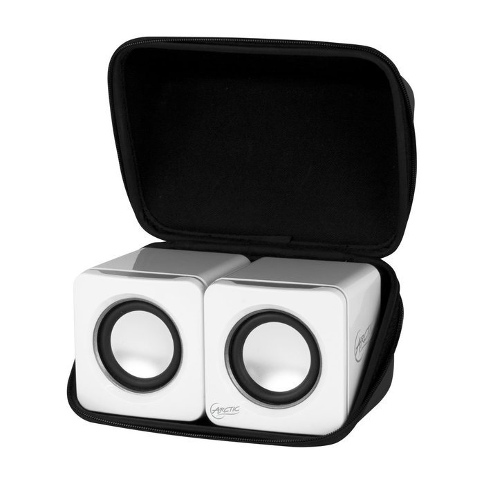 Arctic S111 BT Mobile Bluetooth V4.0 Sound-System with 2 x 2 W RMS - Retail Packaging - White N5