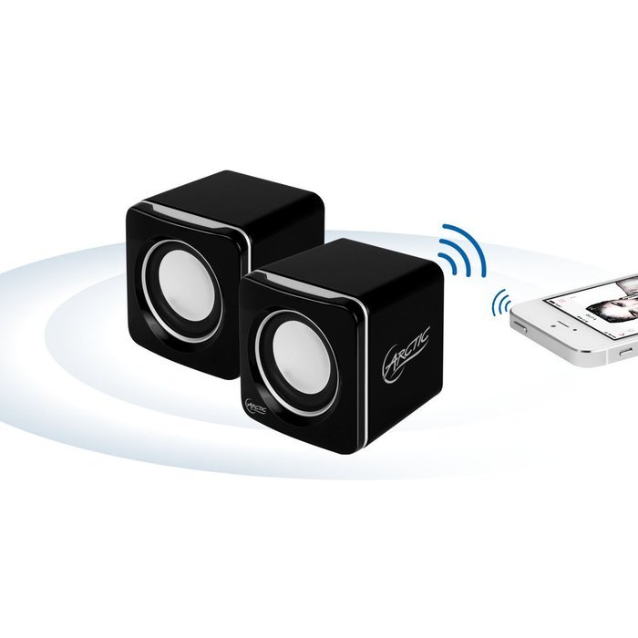 Arctic S111 BT Mobile Bluetooth V4.0 Sound-System with 2 x 2 W RMS - Retail Packaging - White N10