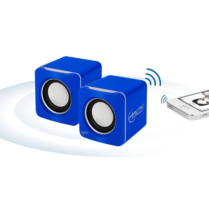 Arctic S111 BT Mobile Bluetooth V4.0 Sound-System with 2 x 2 W RMS - Retail Packaging - White N22