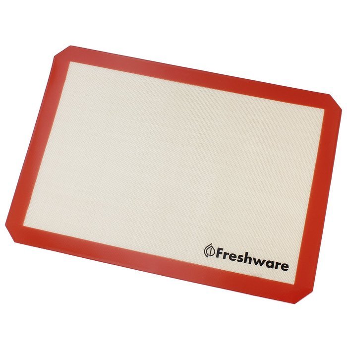 Freshware Silicone Non-Stick Baking Mat, Big (2/3) Size, 19.5 x 13.6 inch, BM-103 N11