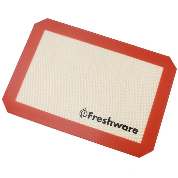 Freshware Silicone Non-Stick Baking Mat, Big (2/3) Size, 19.5 x 13.6 inch, BM-103 N12