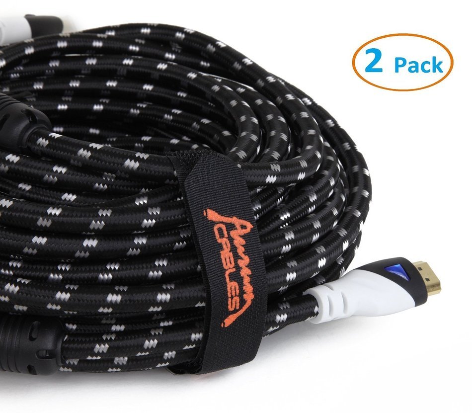 Aurum Ultra Series - High Speed HDMI Cable (100 Ft) With Ethernet - Supports 3D & Audio Return Channel [Latest... N17
