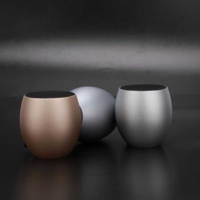 LarKoo Mini Bluetooth Wireless Speakers Portable Metal Cannon Stereo Subwoofer with TF Card Hand-free Call for... N8