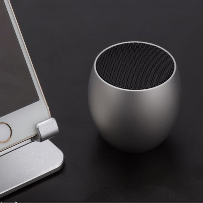 LarKoo Mini Bluetooth Wireless Speakers Portable Metal Cannon Stereo Subwoofer with TF Card Hand-free Call for... N12