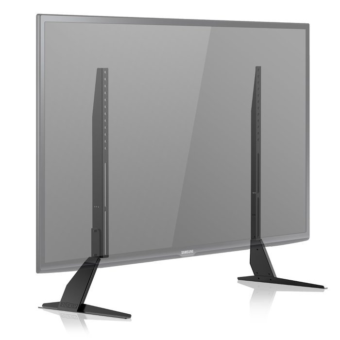 Fitueyes Universal LCD Flat Screen TV Table Top Stand / Base Mount fits 42" to 65'' TV TT06801MB