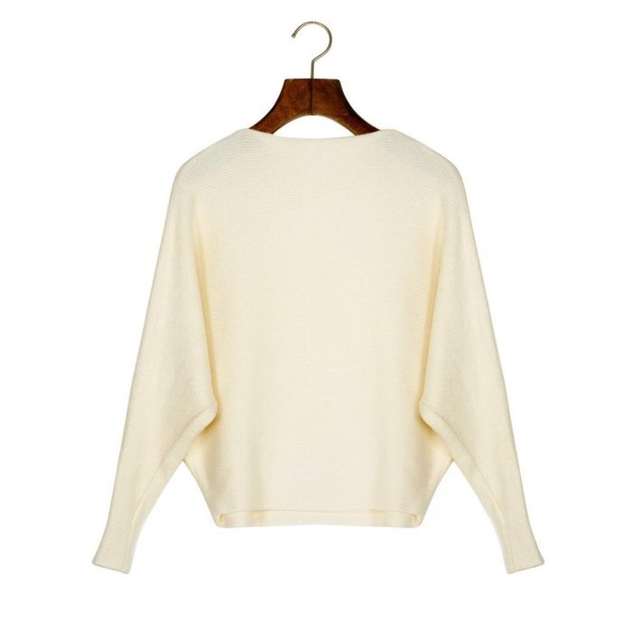 FAPIZI &hearts; Women Sweater &hearts; Womens Off Shoulder Chunky Knit Knitted Oversize Baggy Sweater Jumper Top (XL, Beige) N3