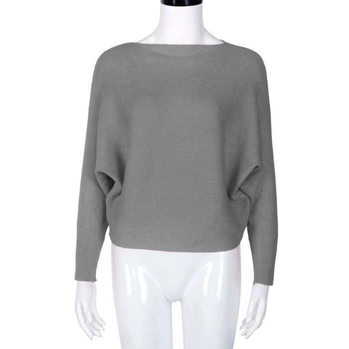 FAPIZI &hearts; Women Sweater &hearts; Womens Off Shoulder Chunky Knit Knitted Oversize Baggy Sweater Jumper Top (XL, Beige) N21
