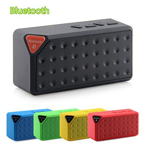 Miss.AJ Mini Wireless Bluetooth Speaker X3 Support TF USB FM Handsfree Music Sound Box Subwoofer Loudspeakers...