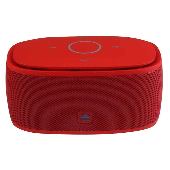 Music Speaker - Wireless Super Bass KINGONE K5 Mini APP Bluetooth Stereo Music Speaker Universal Color:Red