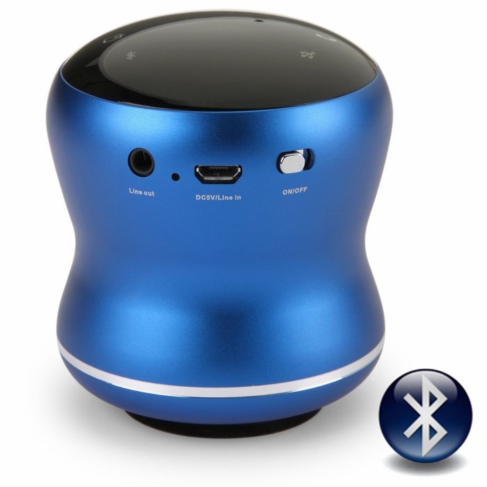 Vibe-Tribe Mamba Yale Blue: 18Watt Bluetooth Vibration Speaker - Touch Panel - Hands Free Calls - Daisy Chain N3