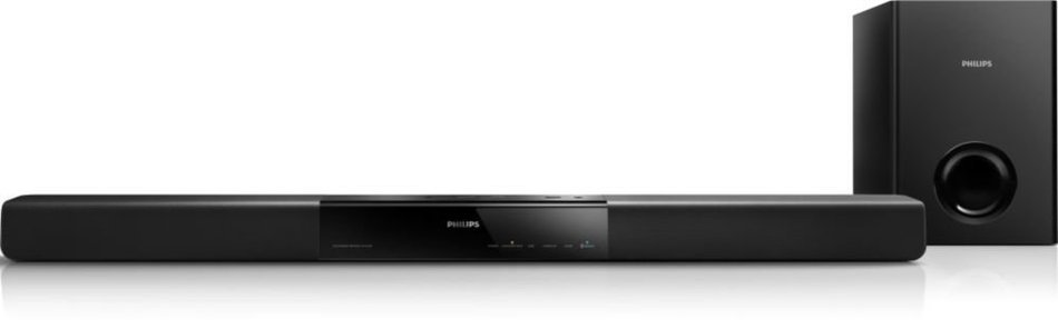Philips HTL2160/F7 Philips Bluetooth Soundbar Speaker (Black)