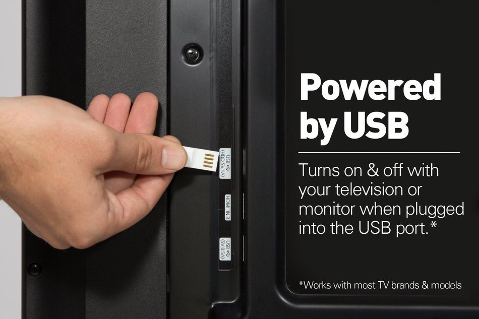 Luminoodle LED TV Backlight - Large - The Longest USB LED Backlight on the Market - USB Powered LED HDTV Bias... N8