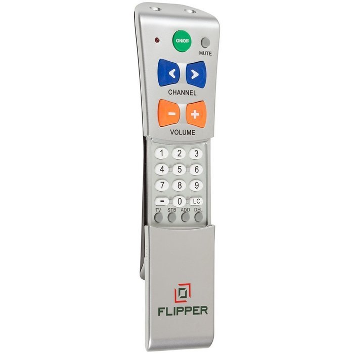 Flipper Big Button Universal Remote for 2 Devices N3