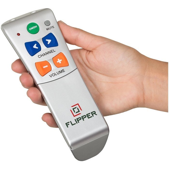 Flipper Big Button Universal Remote for 2 Devices N5