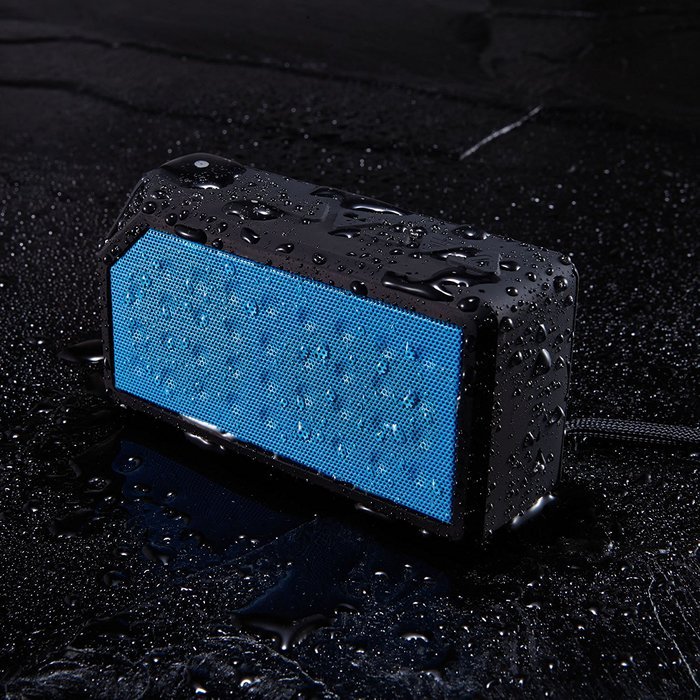 Ambox Portable Water Resistant Wireless Bluetooth Shower Speaker, Hands-Free Phone Calls with Built-in Microphone... N3