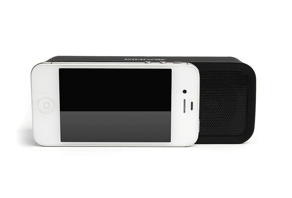 Kinivo BTX270 Wireless Bluetooth Portable Speaker - Supports apt-X for high quality digital audio (Black) N5