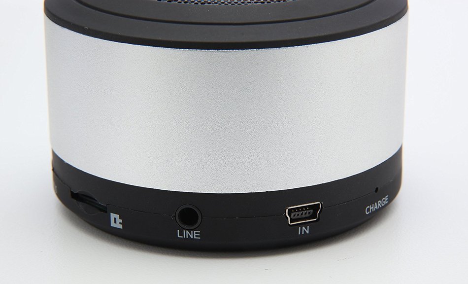 Bluetooth Travel Party Speaker , Silver N4