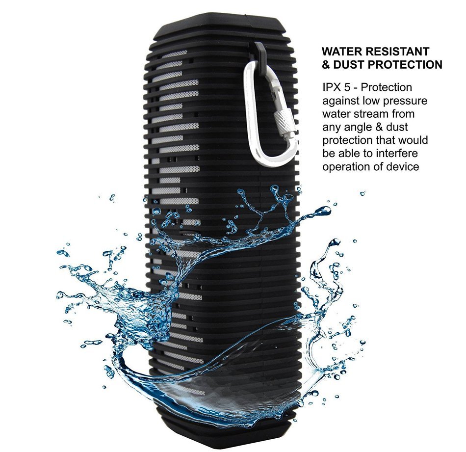 Wireless Speakers Bluetooth 4.0 by Acoustics Definition &reg; - Water Resistant, Portable with 10W Speaker & up to...