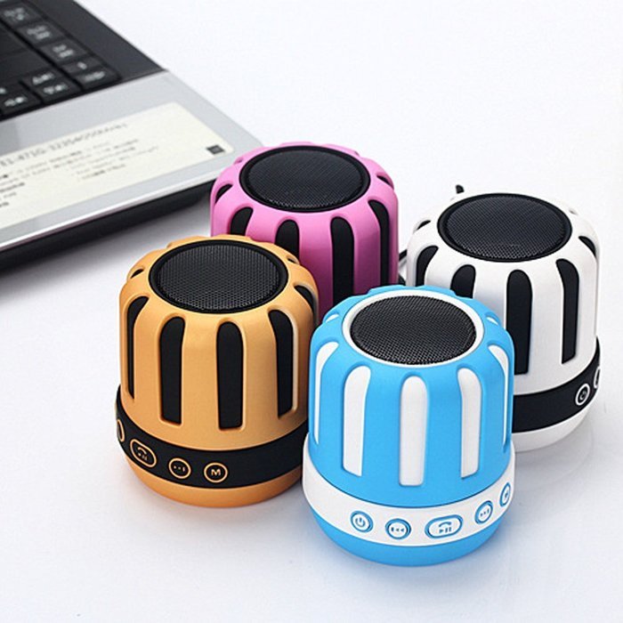 Aolyty Portable Mini Stereo Wireless Bluetooth Speaker Radio TF Card Handsfree Subwoofer White N3