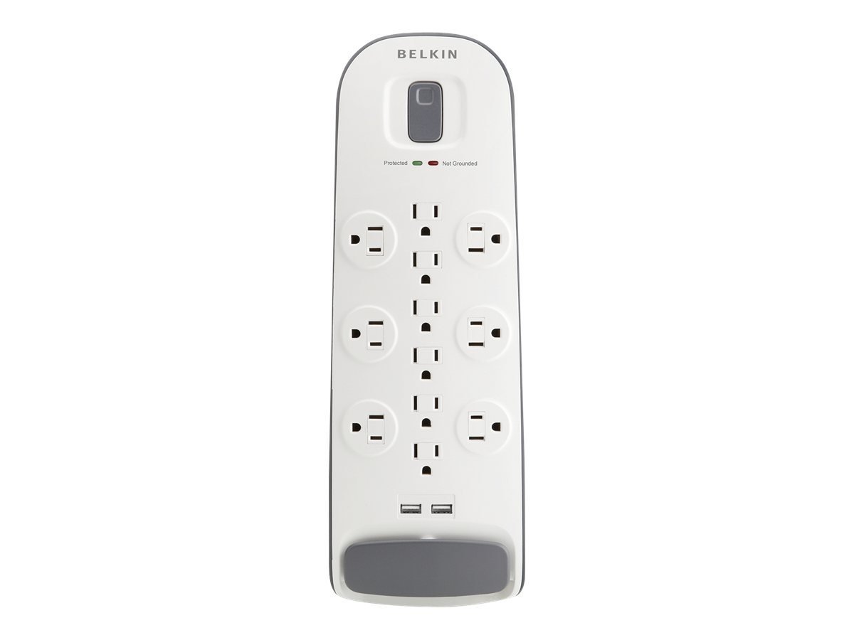 Belkin 12-Outlet Advanced Power Strip Surge Protector With 6-Foot Power ...