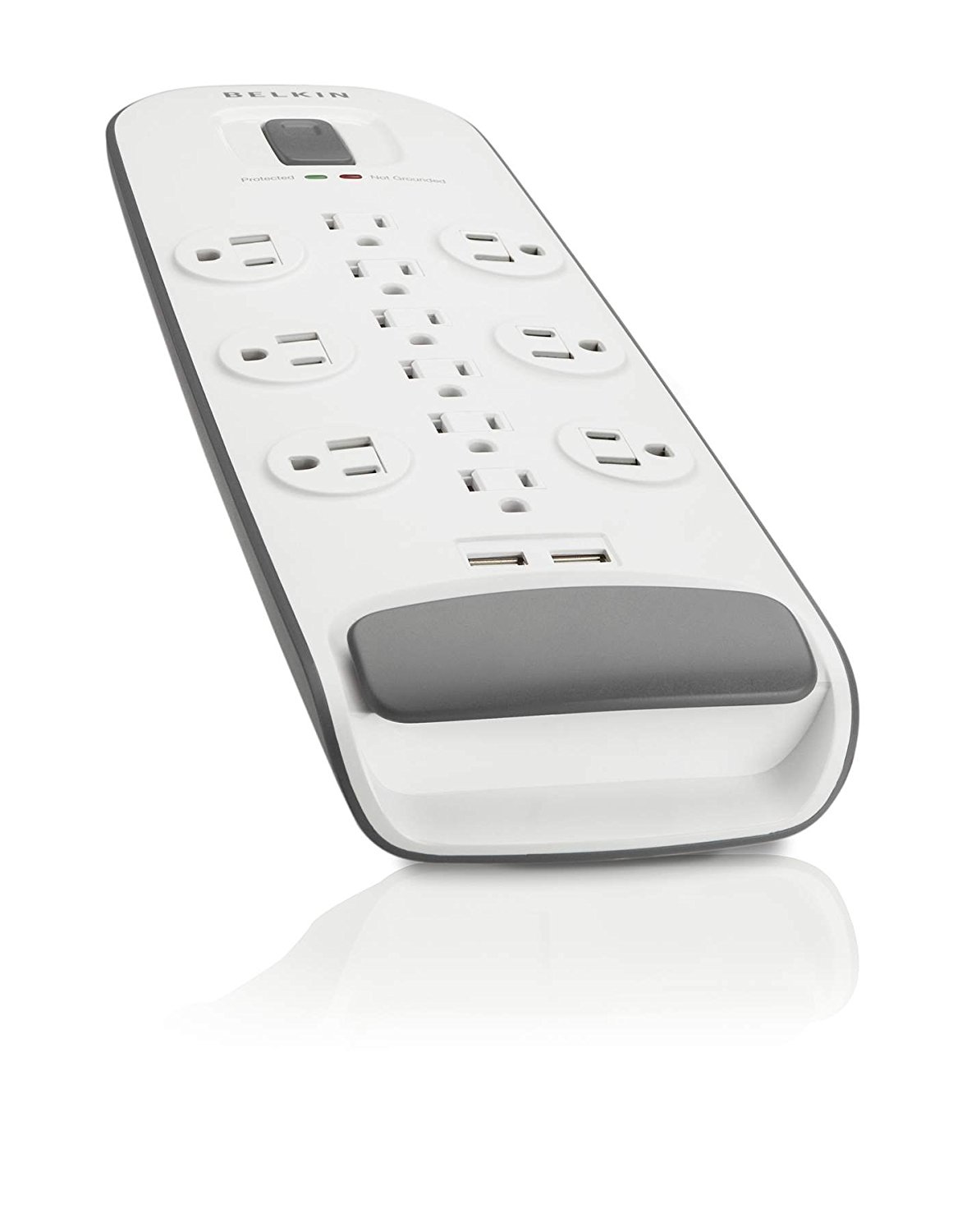 Belkin 12-Outlet Advanced Power Strip Surge Protector With 6-Foot Power ...