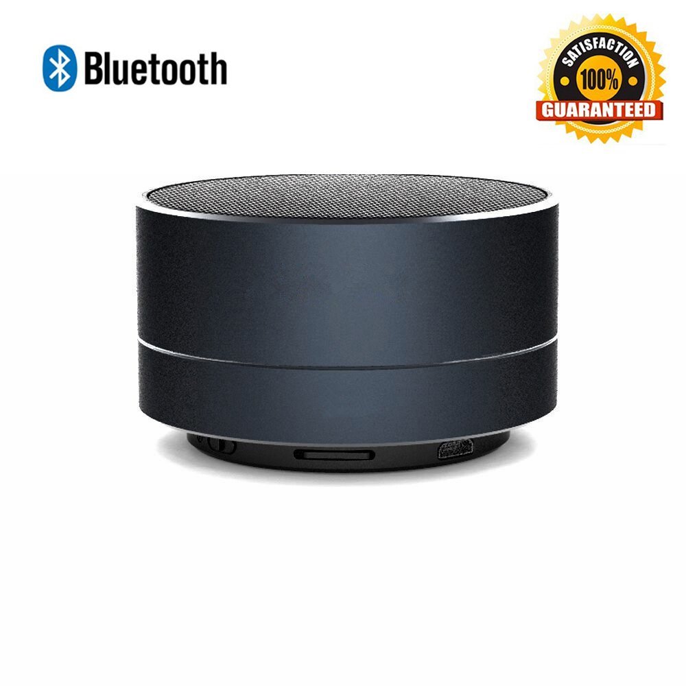 Bluetooth Speaker, Greenelec Mini Metal Enhanced Bass Wireless Portable 