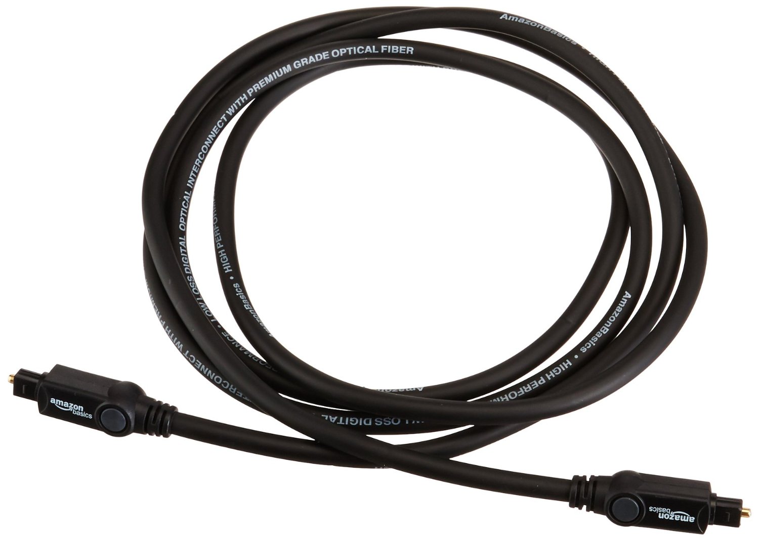 Amazonbasics Digital Optical Audio Toslink Cable 6 Feet 18 Meters N5 Free Image Download 3267