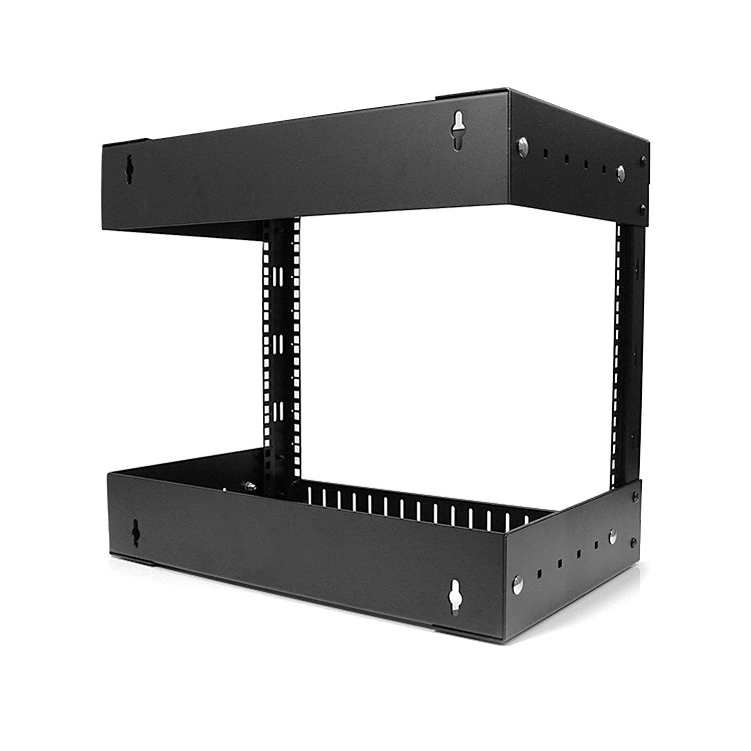 StarTech RK812WALLO 8U Open Frame Wall Mount Equipment Rack - 12-Inch ...