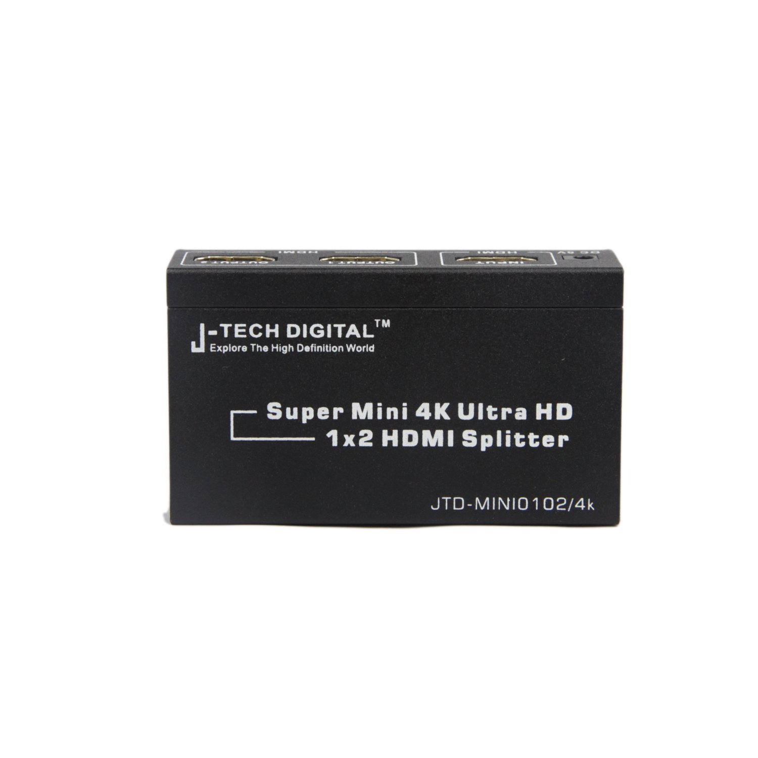 J Tech Digital JTD MINI 1x2SP 2 Port 1X2 Powered Hdmi Super Mini Splitter For Full Hd 1080P With