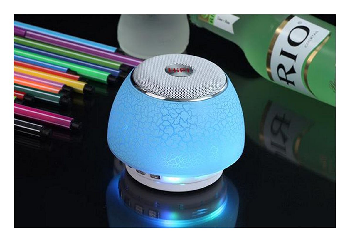 IHome Fusion Portable Bluetooth Speaker LED Light Lamp FM Radio Hand