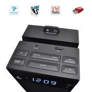 Pyle PHITB65BK Bluetooth Sound Tower Speaker System with USB Reader 3.5mm AUX, RCA Inputs and FM Radio N2