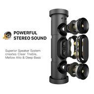 Bluetooth Speakers, Oittm Pulse Portable Bluetooth 4.0 Hi-Fi Wireless Speaker with 6 LED Light Visual Modes and... N3