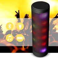 Bluetooth Speakers, Oittm Pulse Portable Bluetooth 4.0 Hi-Fi Wireless Speaker with 6 LED Light Visual Modes and... N13