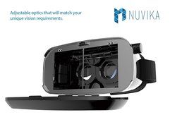 ONLY THIS WEEK 50% OFF - Nuvika Z1 plus 3D and VR Virtual Reality Headset For iPhone, Samsung and other phones... N7