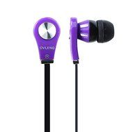 Cute Design Wire Earphone In Ear Headphone Microphone For iPhone Color Black N3