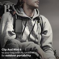 iLuv Aud Mini 6 (AUDMINI6) Slim Portable Weather-Resistant Bluetooth Speaker for iPhone, iPad, and other Smart... N11