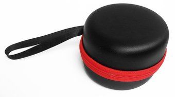 FitSand (TM) Carry Travel Zipper Portable Protective Hard Case Cover Bag Box for Amazon Echo Dot (Fits USB Cable... N8
