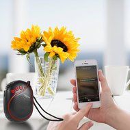 Bluetooth Speakers, YEOPHOM Wireless Ultra Portable Speaker Built-in Mic Hand-free FM Radio TF card Super Bass... N6