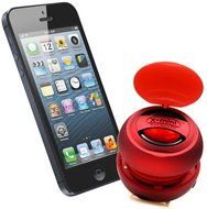 X-Mini XAM8-R Portable Capsule Speaker v1.1, Mono, Red N2