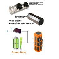 Portable Waterproof Bluetooth Wireless Speaker with PowerBank 5200mAh Rechargeable Battery,20 Hours Playtime,... N5
