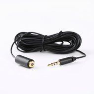 Movo PM10EC6 20-foot (6m) TRRS Female 3.5mm to TRRS Male 3.5mm Microphone Extension Cable for Smartphones N3